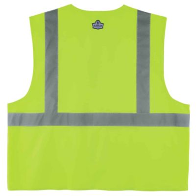 Image showing  Unisex GloWear 8225HL Type R Class 2 Solid Hi-Vis Standard Safety Vest with Hook and Loop Closures