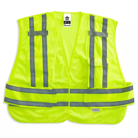 GloWear Unisex Type P Class 2 Expandable Public Safety Vest Safety Vests