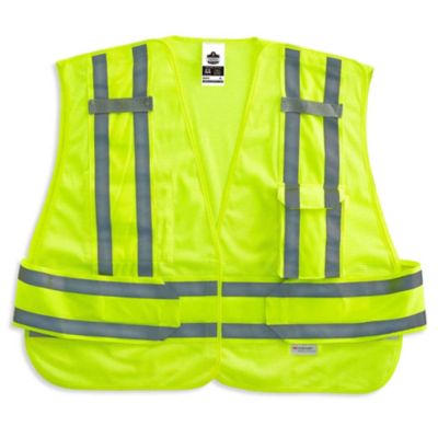 Ergodyne Unisex GloWear 8244PSV Type P Class 2 Expandable Hi-Vis Public Safety Vest