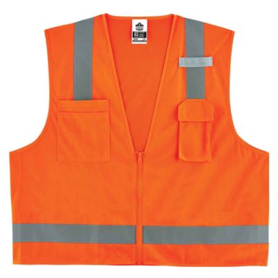 GloWear Unisex Type R Class 2 Hi-Vis Economy Surveyors Vest, 24019