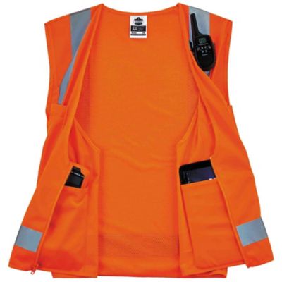Image showing  Unisex Type R Class 2 Hi-Vis Economy Surveyor Vest, 24019