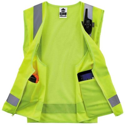 Image showing 1 th GloWear Unisex Type R Class 2 Hi-Vis Economy Surveyor Vest, 24019