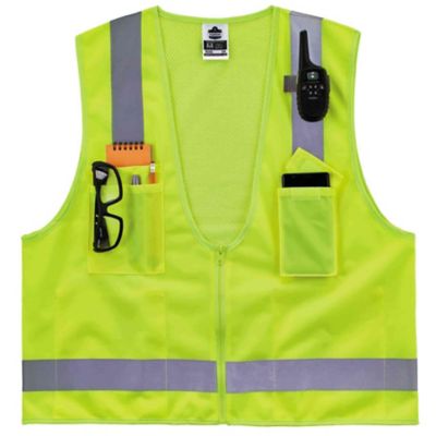 Image showing 9 th GloWear Unisex Type R Class 2 Hi-Vis Economy Surveyor Vest, 24019