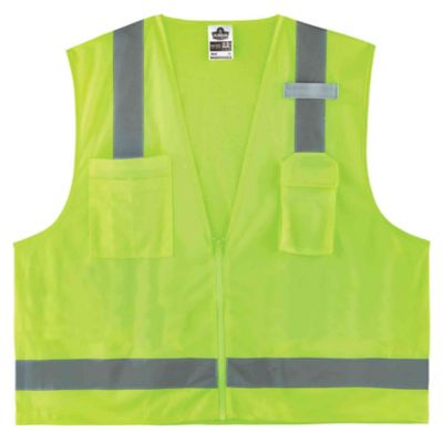 GloWear Unisex Type R Class 2 Hi-Vis Economy Surveyors Vest, 24019