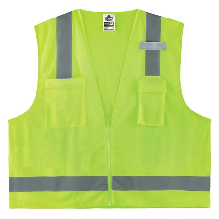 GloWear Economical Unisex Type R Class 2 High Visibility Surveyor Vest 24503 Safety Vests