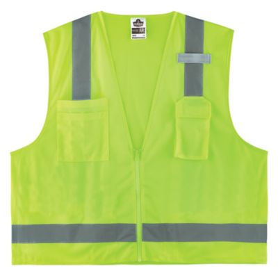 GloWear Unisex Type R Class 2 Hi-Vis Economy Surveyors Vest, 24503