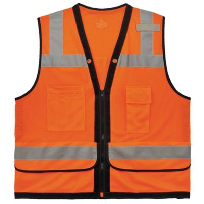 GloWear Unisex Type R Class 2 Heavy-Duty Mesh Surveyor Vest