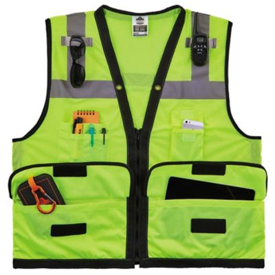 Image showing  Unisex Type R Class 2 Heavy-Duty Mesh Surveyor Vest