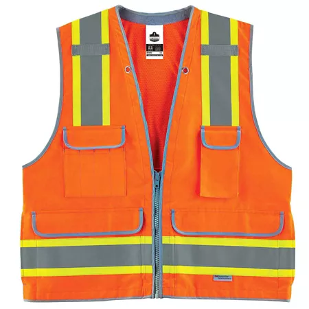 GloWear Unisex Type R Class 2 Heavy Duty Surveyor Vest Safety Vests