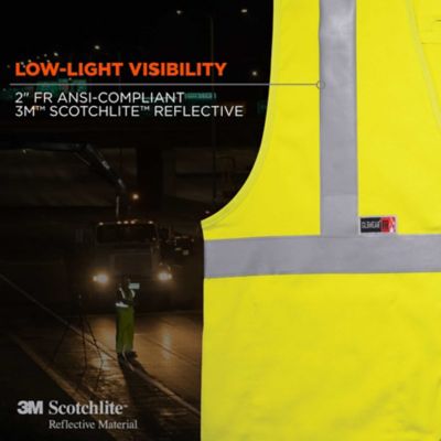 Image showing  Unisex Type R Class 2 Hi-Vis FR Safety Vest