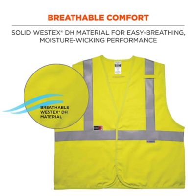 Image showing 5 th GloWear Unisex Type R Class 2 Hi-Vis FR Safety Vest