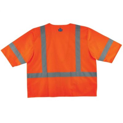 Image showing  Unisex GloWear 8320Z Type R Class 3 Hi-Vis Standard Safety Vest with Zipper