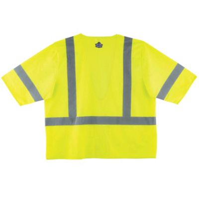 Image showing  Unisex GloWear 8320Z Type R Class 3 Hi-Vis Standard Safety Vest with Zipper