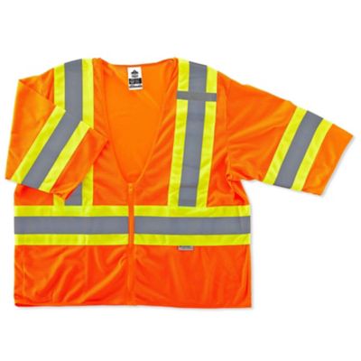 Image showing  Unisex 2-Tone Type R Class 3 Hi-Vis Safety Vest