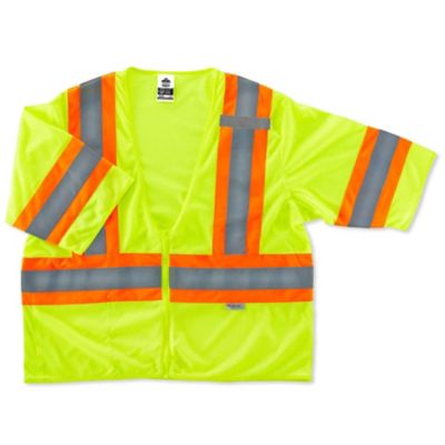 Image showing  Unisex 2-Tone Type R Class 3 Hi-Vis Safety Vest