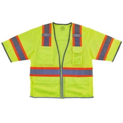 Image showing  Unisex 2-Tone Class 3 Hi-Vis Surveyor Vest