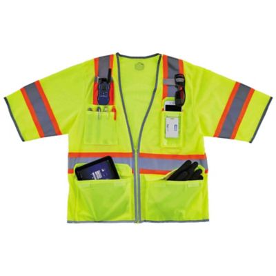 Image showing  Unisex 2-Tone Class 3 Hi-Vis Surveyor Vest