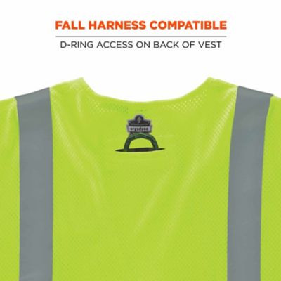 Image showing  Unisex Type R Class 3 Hi-Vis FR Modacrylic Mesh Safety Vest with Sleeves