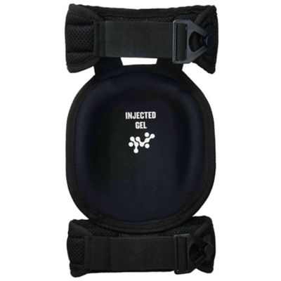 Image showing  344 Short Cap Injected Gel Knee Pads with Comfort Straps