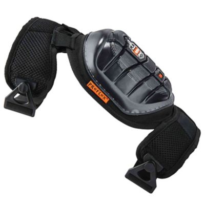 Image showing  344 Short Cap Injected Gel Knee Pads with Comfort Straps