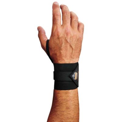 ProFlex 420 Wrist Wrap with Thumb Loop, Large/Extra Large, Black