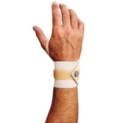 ProFlex 420 Wrist Wrap with Thumb Loop, Large/Extra Large, Tan
