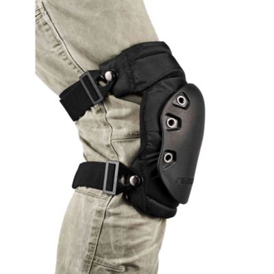 Image showing  435 Comfort Hinged Hard Cap Gel Knee Pads with Buckles