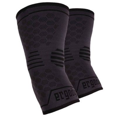 Ergodyne ProFlex 651 Elbow Compression Sleeve, Black, Small