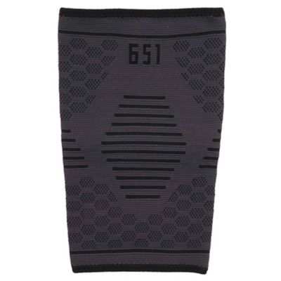Image showing 9 th Ergodyne ProFlex 651 Elbow Compression Sleeve, Black, Large