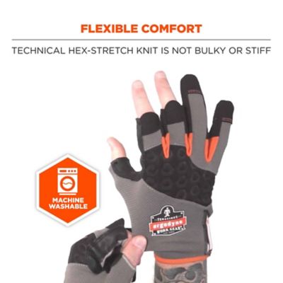Image showing  ProFlex 720 Heavy-Duty Framing Work Gloves, 1 Pair