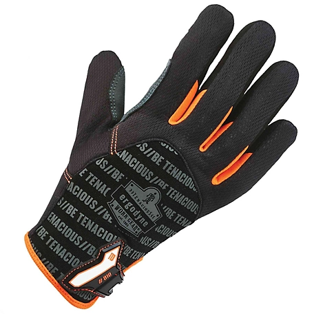 Ergodyne ProFlex 810 Reinforced Utility Gloves, 1 Pair, Black