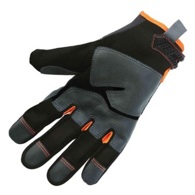 Image showing 2 th Ergodyne ProFlex 810 Reinforced Utility Gloves, 1 Pair, Black