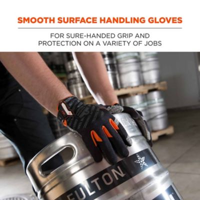 Image showing 1 th Ergodyne ProFlex 821 Smooth Surface Handling Work Gloves, 1 Pair