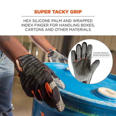 Image showing 2 th Ergodyne ProFlex 821 Smooth Surface Handling Work Gloves, 1 Pair
