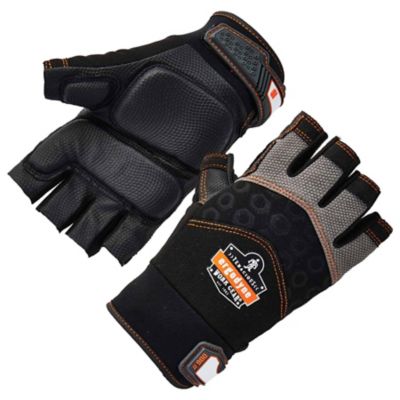 Image showing 0 th Ergodyne ProFlex 900 Half-Finger Impact Gloves, 1 Pair