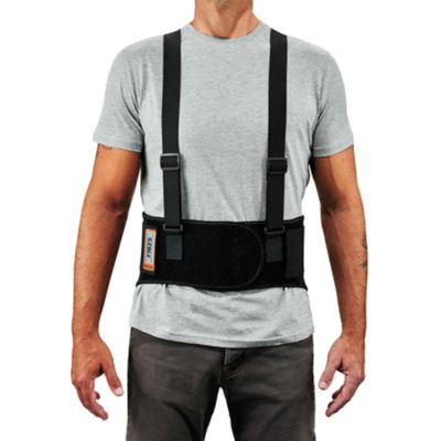 Image showing  ProFlex 1625 Elastic Back Support Brace, Black, Small