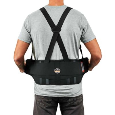 Image showing  ProFlex 1625 Elastic Back Support Brace, Black, 3XL