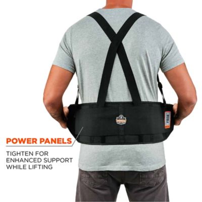 Image showing  ProFlex 1650 Economy Elastic Back Support Brace, Black, 3XL