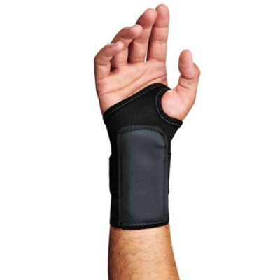 Image showing  ProFlex 4000 Single Strap Wrist Support, Black, Small, Right