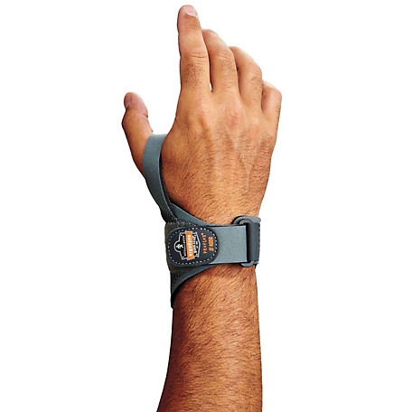 ProFlex 4020 Wrist Support, Extra Small/Small, Gray, Left Handed