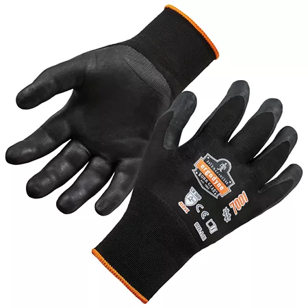 ProFlex ANSI Level 2 Abrasion Resistant DSX Dry Grip Nitrile Coated Gloves 1 Pair Work Gloves