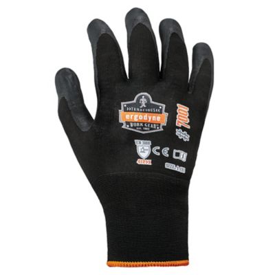 Image showing 6 th ProFlex ANSI Level 2 Abrasion-Resistant DSX Dry Grip Nitrile-Coated Gloves, 1 Pair