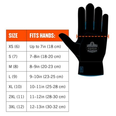 Image showing 6 th ProFlex Coated Lightweight Winter Work Gloves, 1 Pair