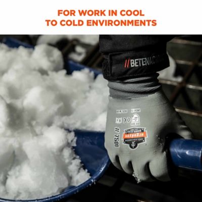 Image showing  Coated Waterproof Winter Work Gloves, 1 Pair