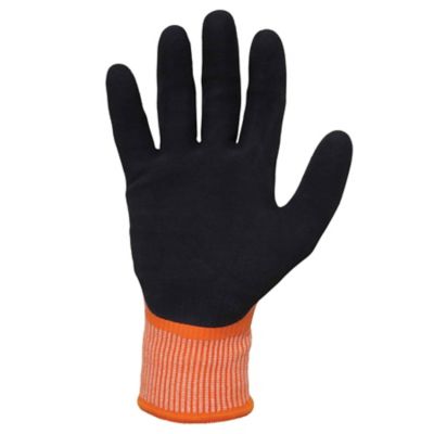 Image showing  A5 Cut-Resistant Coated Waterproof Winter Work Gloves, 1 Pair