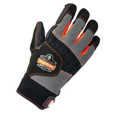 Image showing  9002 ANSI/ISO-Certified Full-Finger Anti-Vibration Gloves, 1 Pair