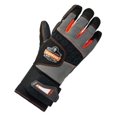 Image showing  9012 ANSI/ISO-Certified Anti-Vibration Gloves with Wrist Support, 1 Pair