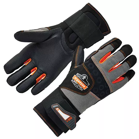 ANSI/ISO Certified ProFlex 9012 Anti-Vibration Gloves with Wrist Support 1 Pair Work Gloves