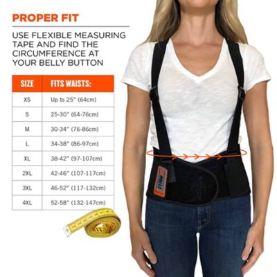 Image showing  1100SF Standard Spandex Back Support Brace, XL