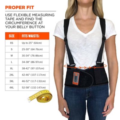 Image showing  2000SF High-Performance Spandex Back Support Brace, M